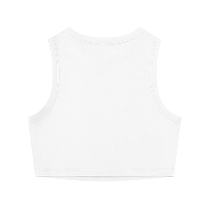 Cannabis Crewneck Crop Tank Top
