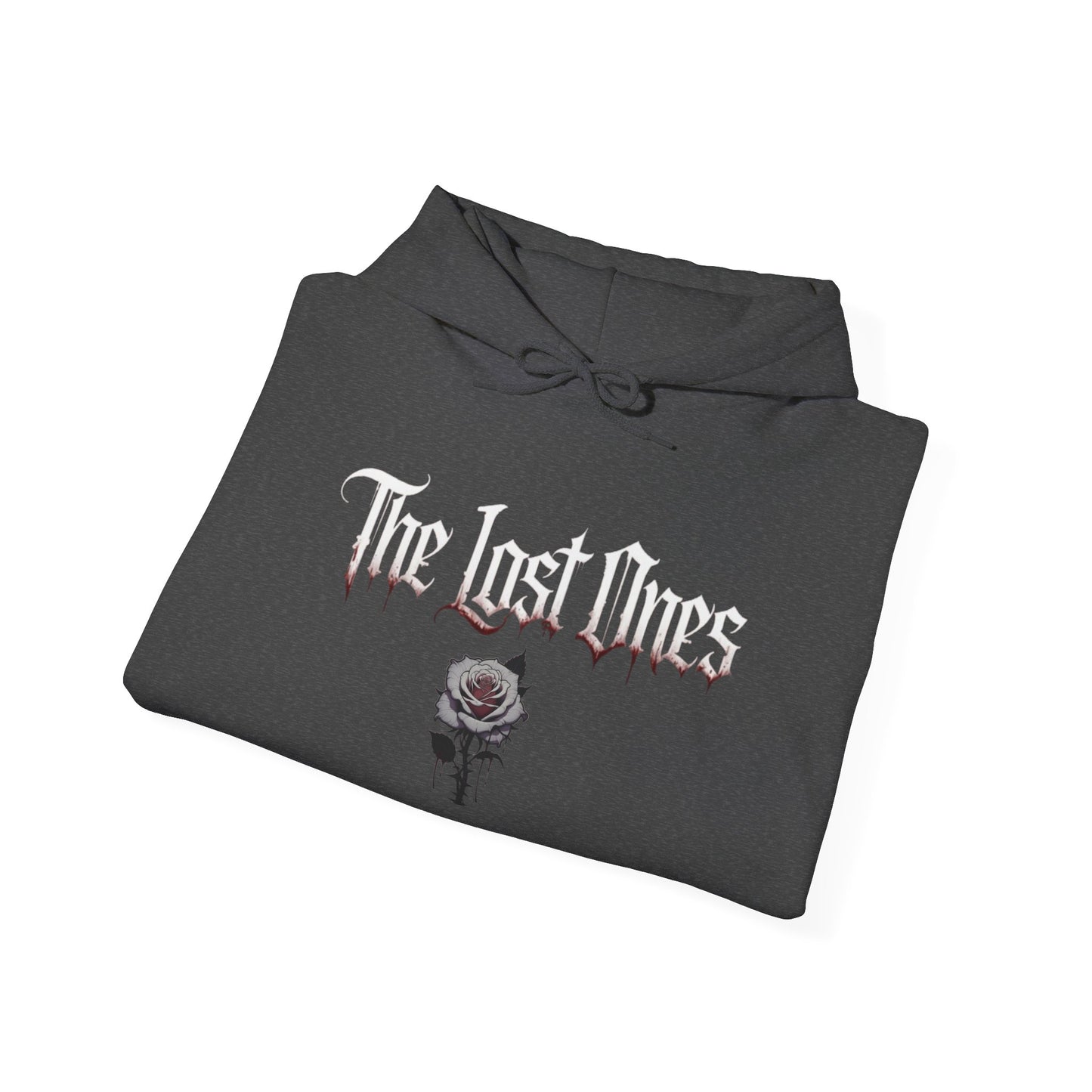 The Lost Ones Hoodie — 'Professionally lost since day one' Gothic Rose Pullover