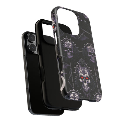 Skull & Red-Eye Gothic Phone Case
