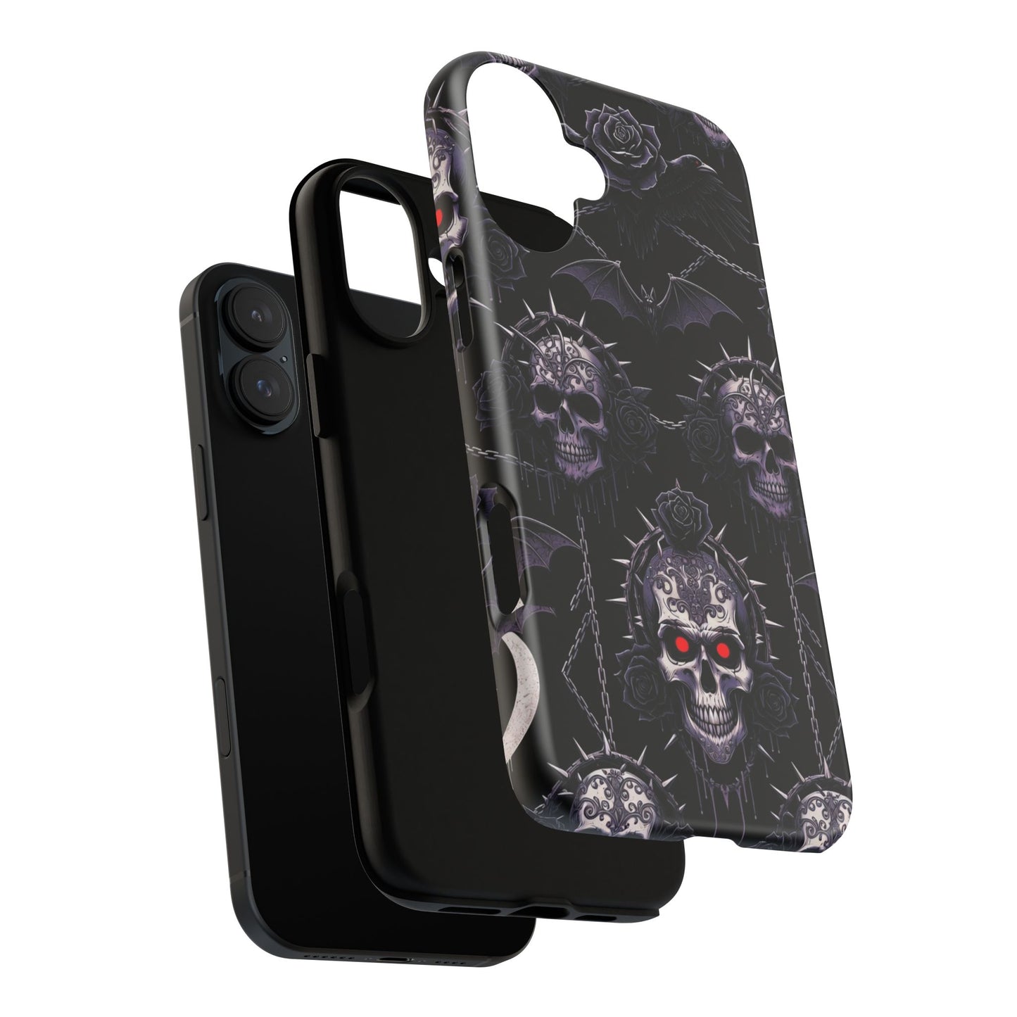 Skull & Red-Eye Gothic Phone Case