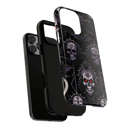 Skull & Red-Eye Gothic Phone Case