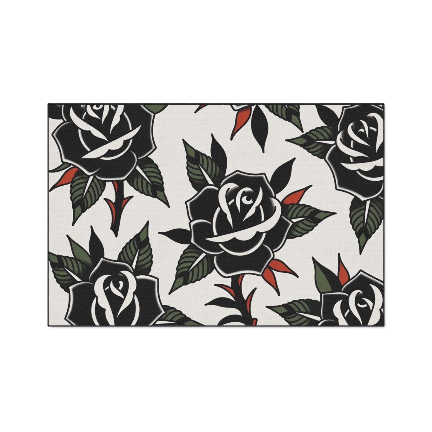 Black Rose Heavy Duty Floor Mat