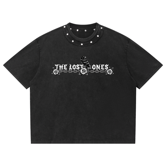 Trad Raven's Veil Studded T-Shirt