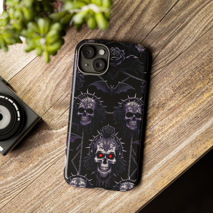 Skull & Red-Eye Gothic Phone Case