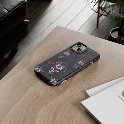 Skull & Red-Eye Gothic Phone Case