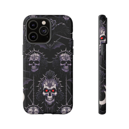 Skull & Red-Eye Gothic Phone Case