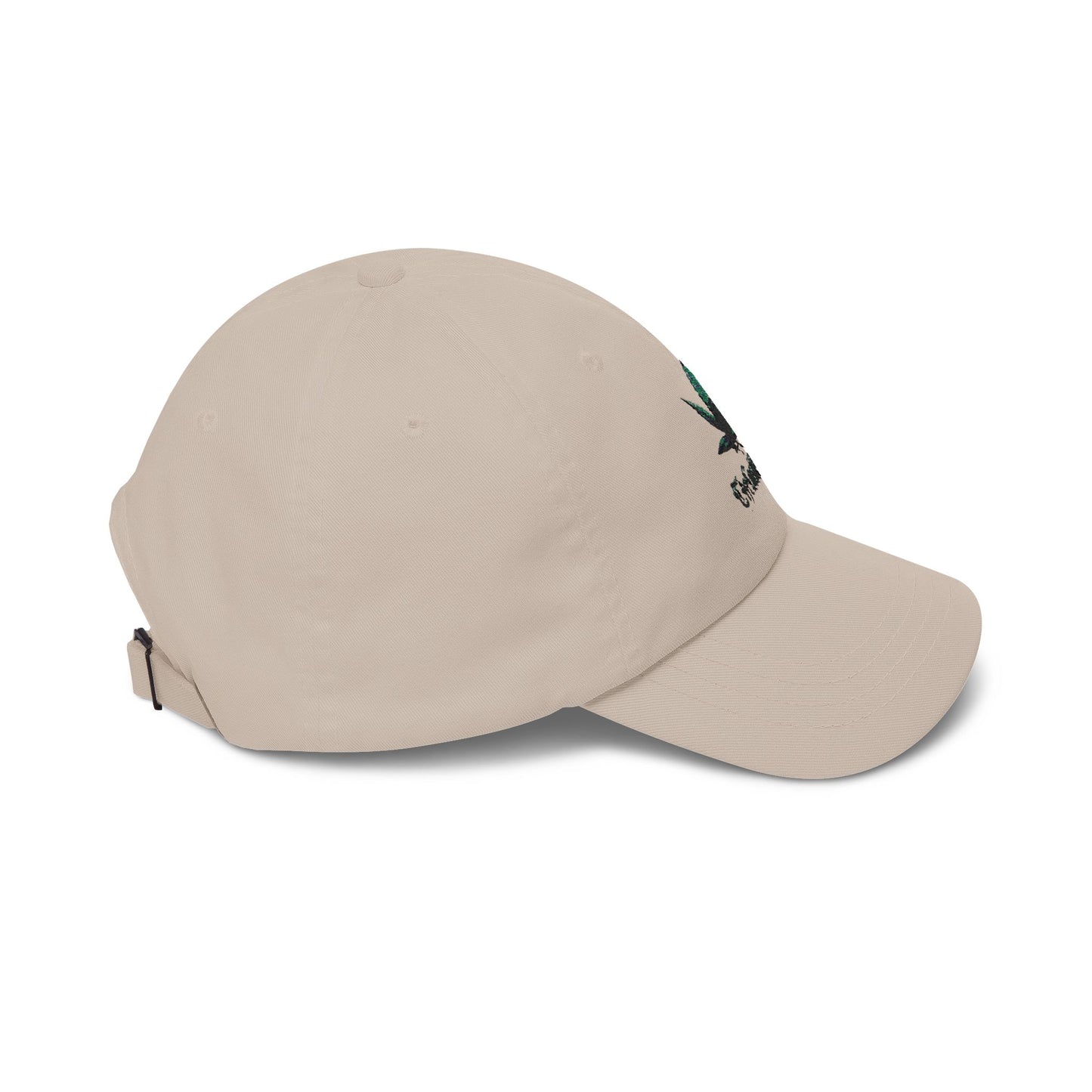 Embroidered Cannabis Leaf Dad Cap — "TheLostOnes" Streetwear Hat