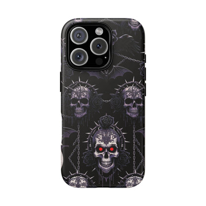 Skull & Red-Eye Gothic Phone Case