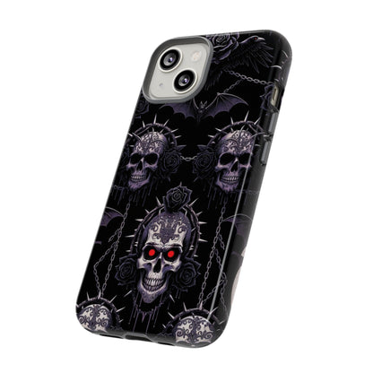 Skull & Red-Eye Gothic Phone Case