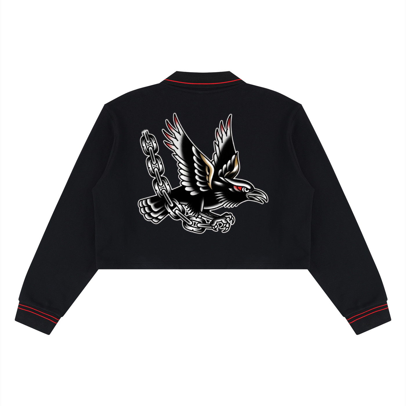 Women’s Crop Collared Sweatshirt