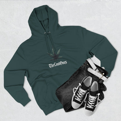 Hoodie — 'TheLostOnes' Cannabis Leaf Hooded Sweatshirt (Back: "Legalize" Design)