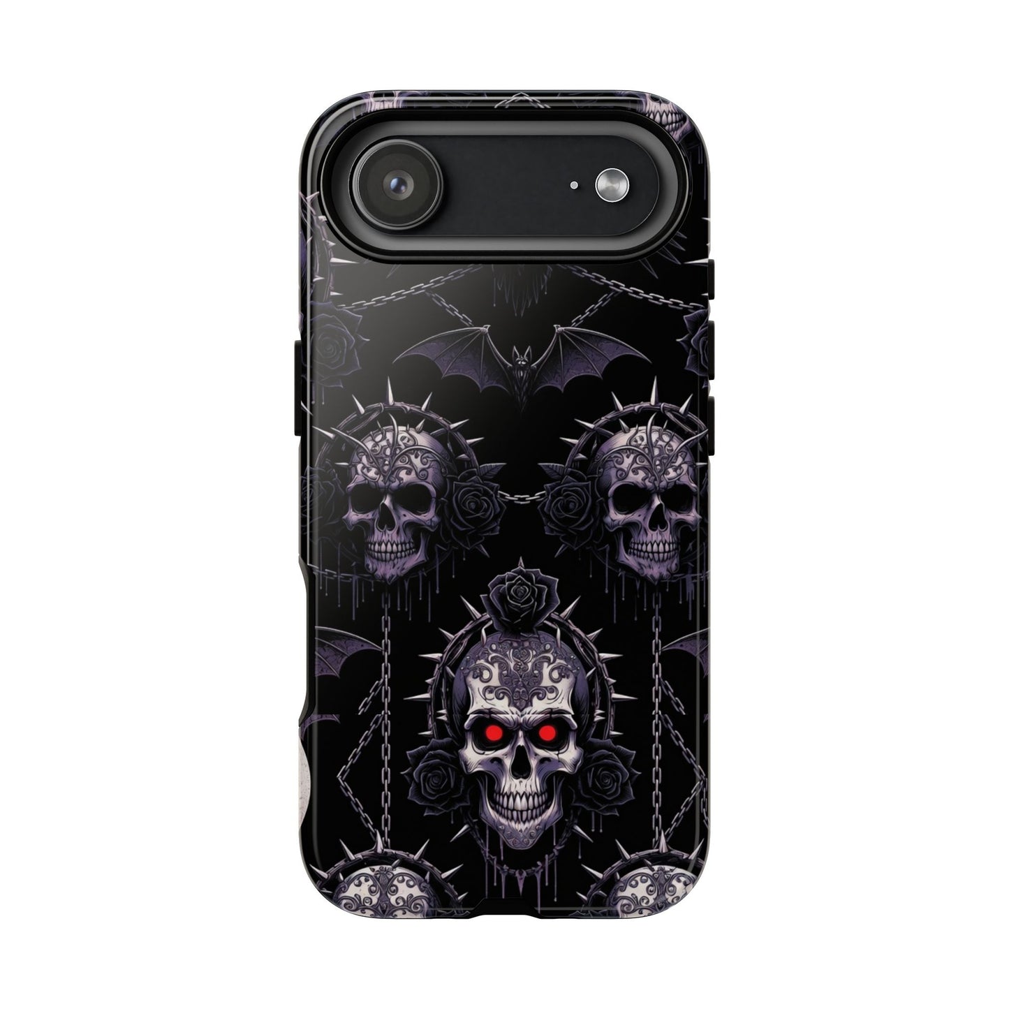 Skull & Red-Eye Gothic Phone Case