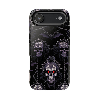Skull & Red-Eye Gothic Phone Case