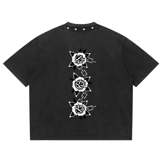 Trad Raven's Veil Studded T-Shirt