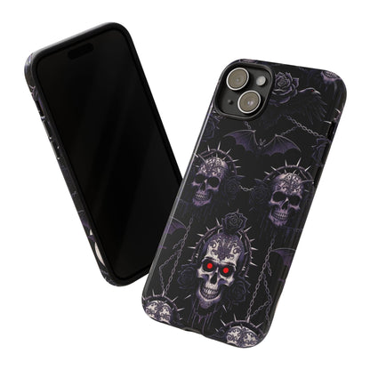 Skull & Red-Eye Gothic Phone Case