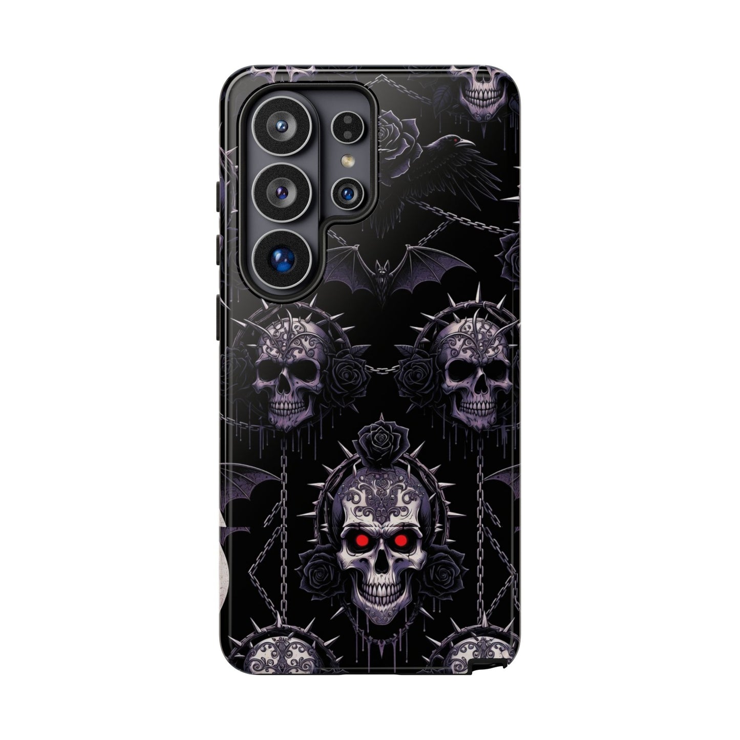 Skull & Red-Eye Gothic Phone Case