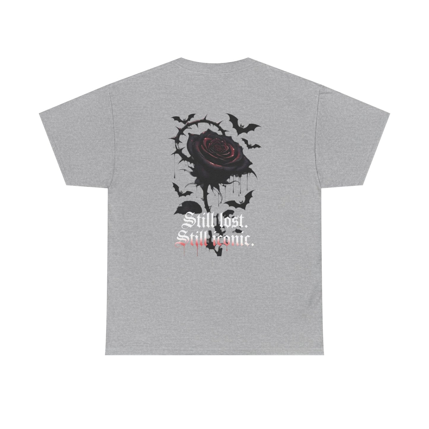 Graphic Tee — "The Lost Ones" Front & "Still lost. Still iconic." Back Gothic Black T‑Shirt