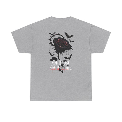 Graphic Tee — "The Lost Ones" Front & "Still lost. Still iconic." Back Gothic Black T‑Shirt