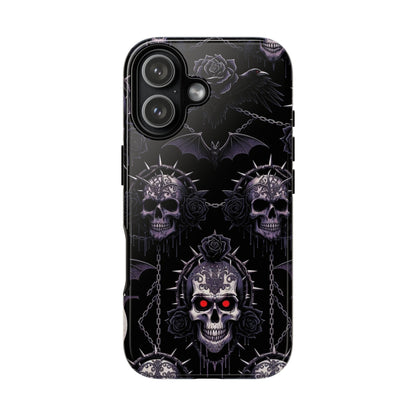 Skull & Red-Eye Gothic Phone Case