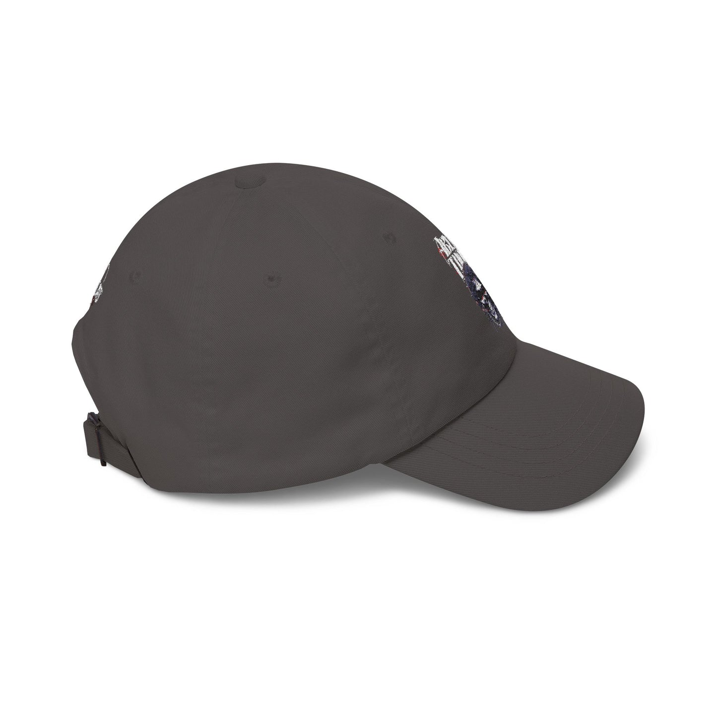 Abyssal Thorn Skull Dad Cap — The Lost Ones Embroidered Black Hat