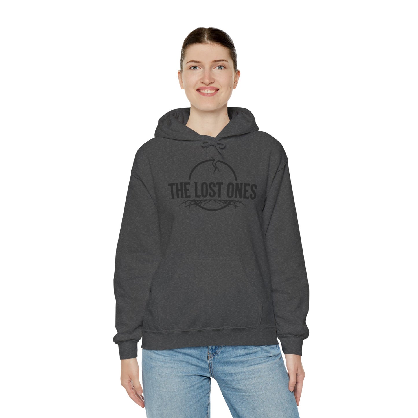 The Lost Ones Hoodie — Minimal Moon & Roots Memorial Pullover