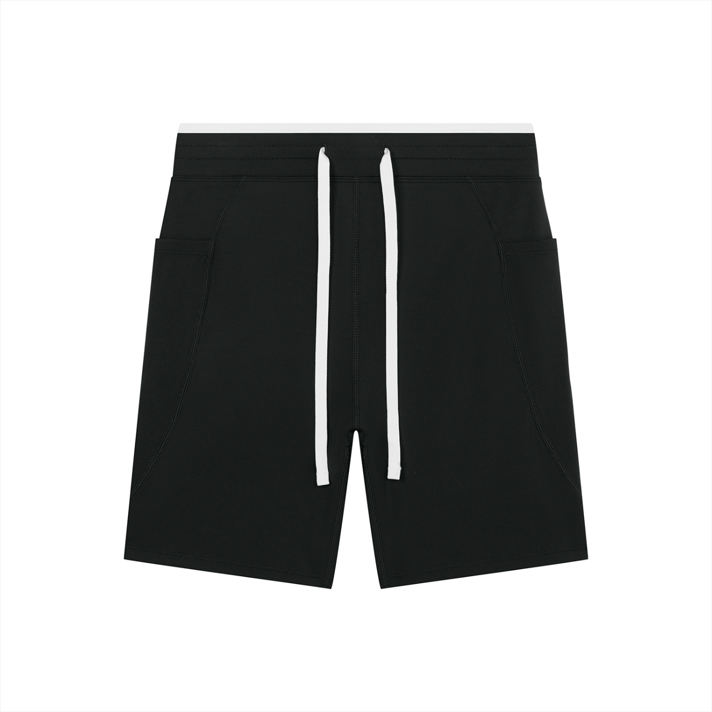 Women's High Rise Color Block Shorts