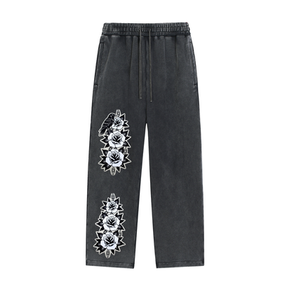 Raven's Veil Snow Wash Heavyweight Sweatpants