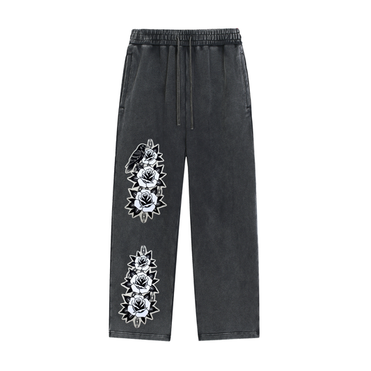 Raven's Veil Snow Wash Heavyweight Sweatpants